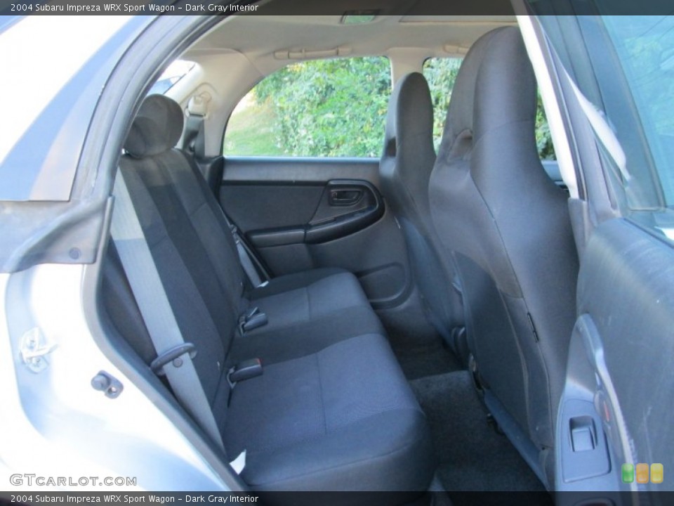 Dark Gray Interior Front Seat for the 2004 Subaru Impreza WRX Sport Wagon #85822498