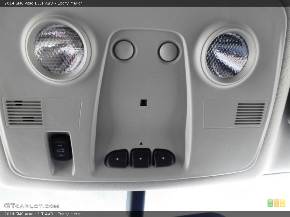 Ebony Interior Controls for the 2014 GMC Acadia SLT AWD #85823389