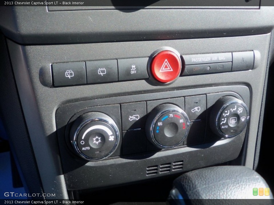 Black Interior Controls for the 2013 Chevrolet Captiva Sport LT #85823437