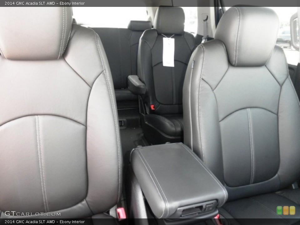 Ebony Interior Photo for the 2014 GMC Acadia SLT AWD #85823713