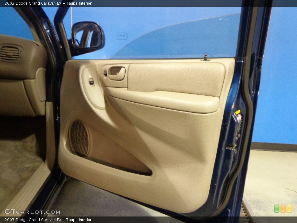 Taupe Interior Door Panel for the 2003 Dodge Grand Caravan EX #85827563