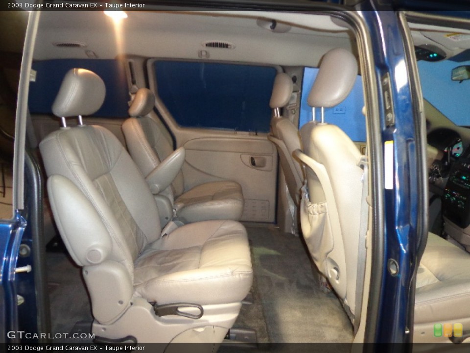 Taupe Interior Rear Seat for the 2003 Dodge Grand Caravan EX #85827625