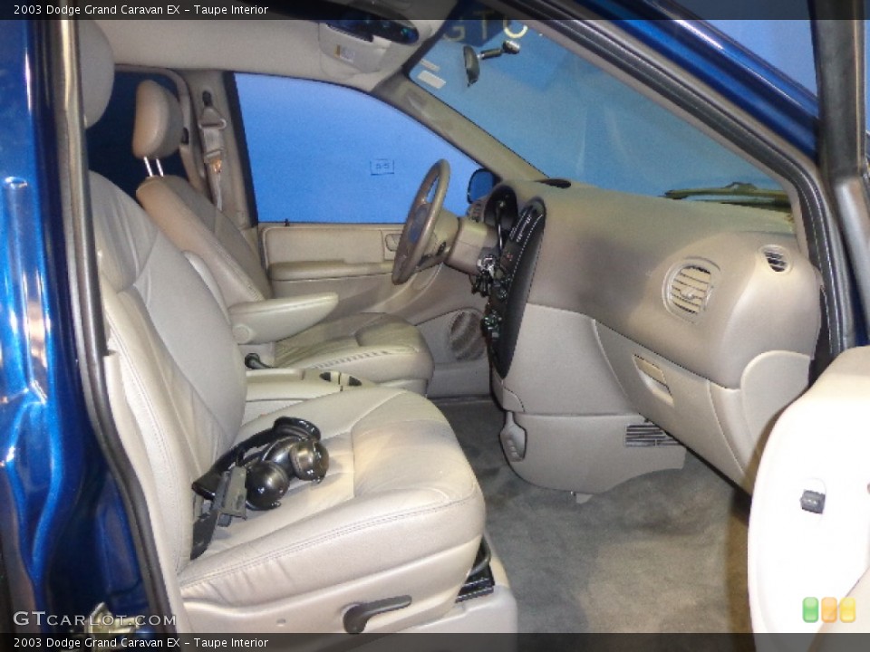 Taupe Interior Front Seat for the 2003 Dodge Grand Caravan EX #85827658