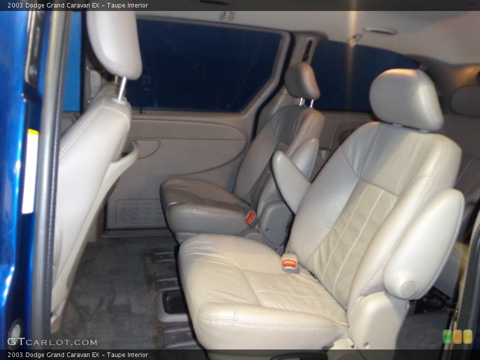 Taupe Interior Rear Seat for the 2003 Dodge Grand Caravan EX #85827766