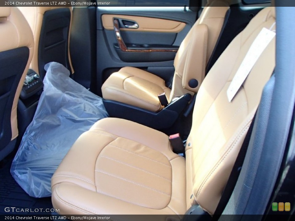 Ebony/Mojave Interior Rear Seat for the 2014 Chevrolet Traverse LTZ AWD #85832863