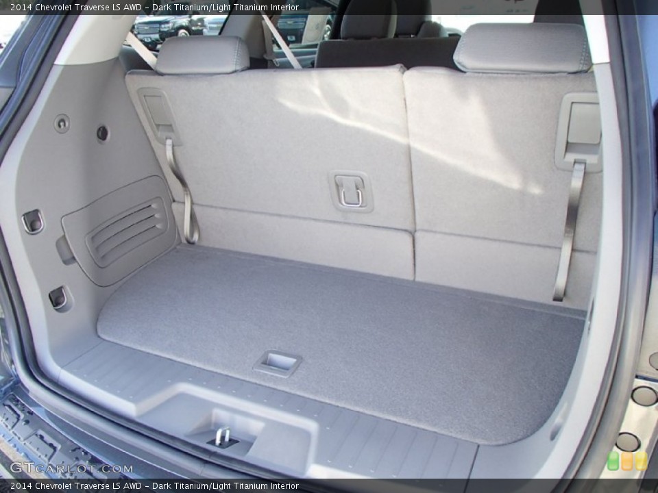 Dark Titanium/Light Titanium Interior Trunk for the 2014 Chevrolet Traverse LS AWD #85834690