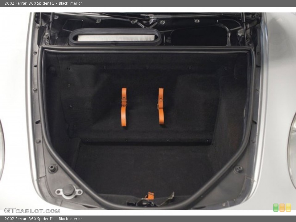 Black Interior Trunk for the 2002 Ferrari 360 Spider F1 #85834753