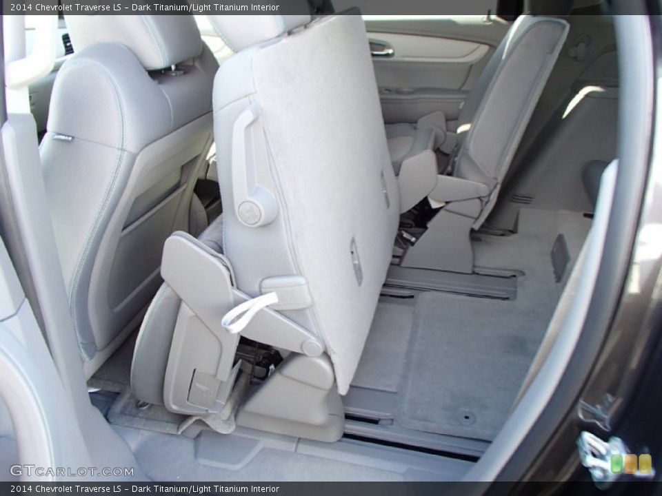 Dark Titanium/Light Titanium Interior Rear Seat for the 2014 Chevrolet Traverse LS #85835542