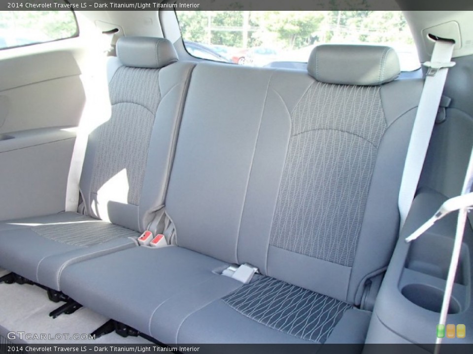Dark Titanium/Light Titanium Interior Rear Seat for the 2014 Chevrolet Traverse LS #85835563