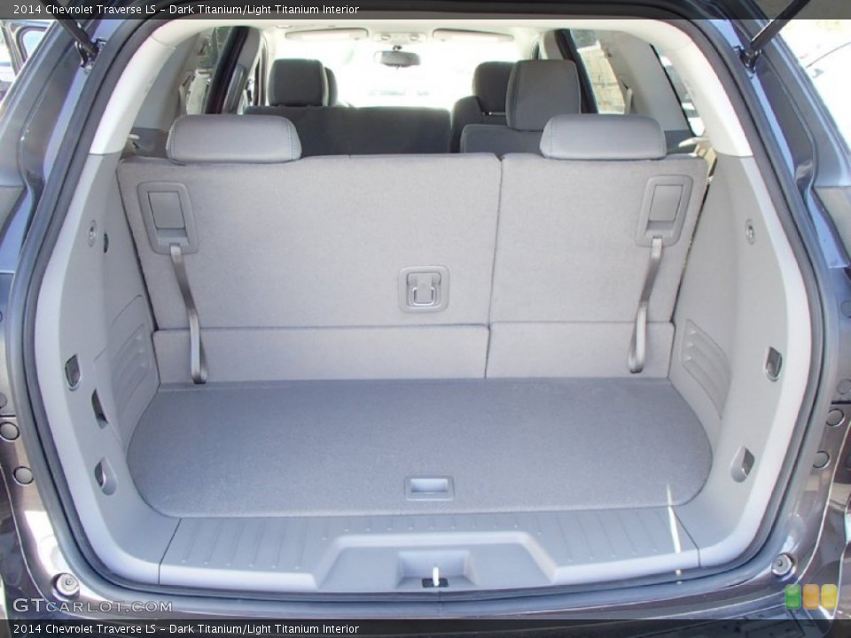 Dark Titanium/Light Titanium Interior Trunk for the 2014 Chevrolet Traverse LS #85835608