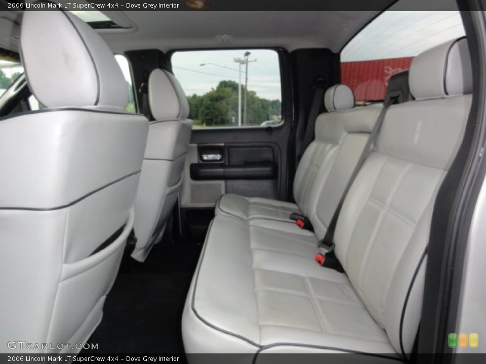 Dove Grey Interior Rear Seat for the 2006 Lincoln Mark LT SuperCrew 4x4 #85838297