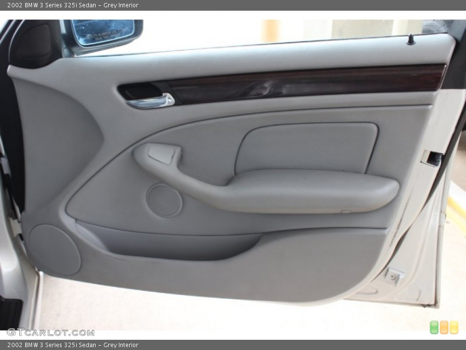 Grey Interior Door Panel for the 2002 BMW 3 Series 325i Sedan #85839124