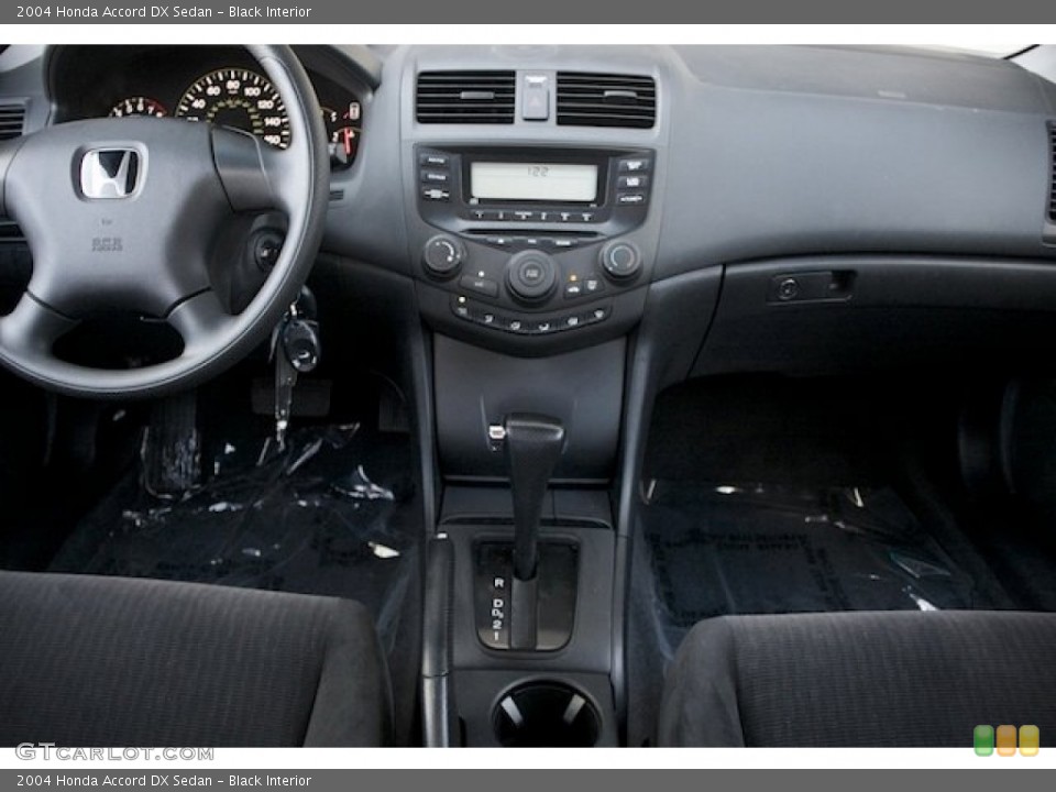 Black Interior Dashboard for the 2004 Honda Accord DX Sedan #85840910