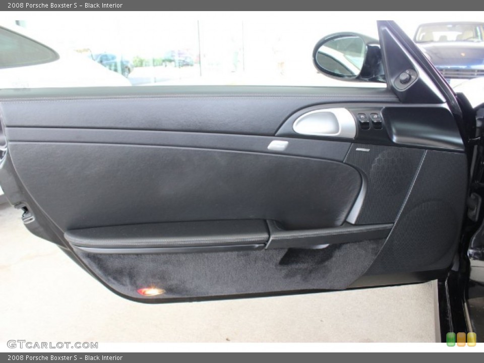 Black Interior Door Panel for the 2008 Porsche Boxster S #85841425