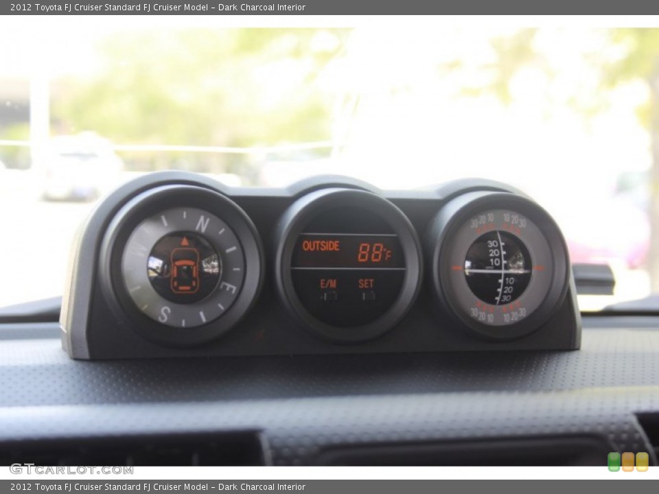 Dark Charcoal Interior Gauges for the 2012 Toyota FJ Cruiser  #85841518