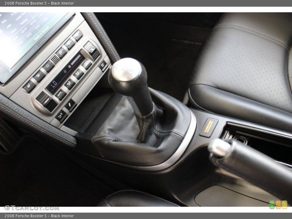 Black Interior Transmission for the 2008 Porsche Boxster S #85841530