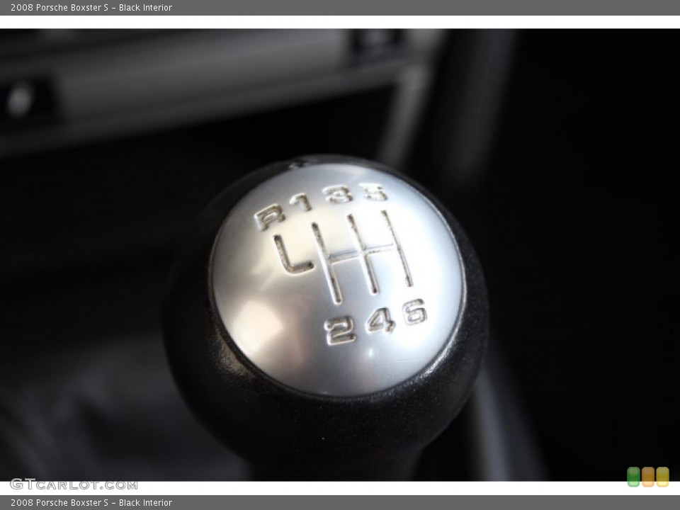 Black Interior Transmission for the 2008 Porsche Boxster S #85841548