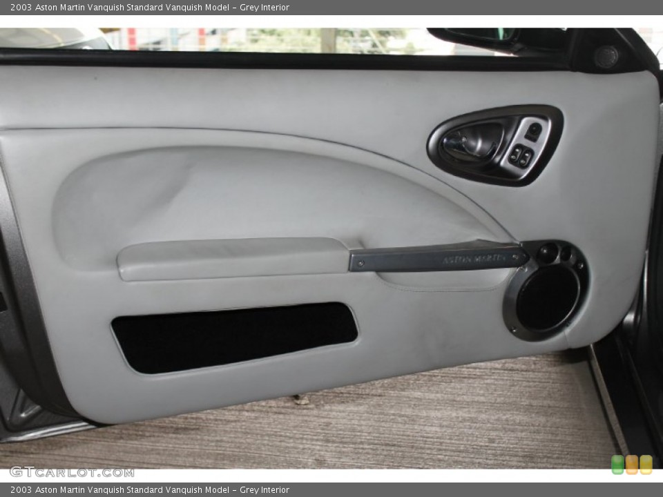 Grey Interior Door Panel for the 2003 Aston Martin Vanquish  #85844437