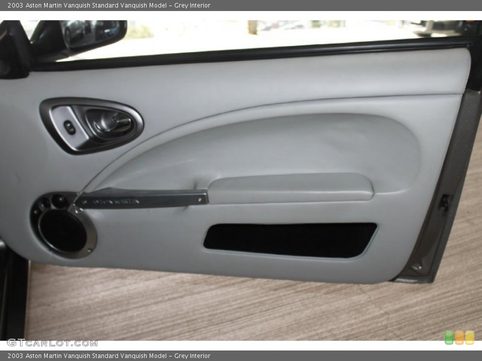 Grey Interior Door Panel for the 2003 Aston Martin Vanquish  #85844791