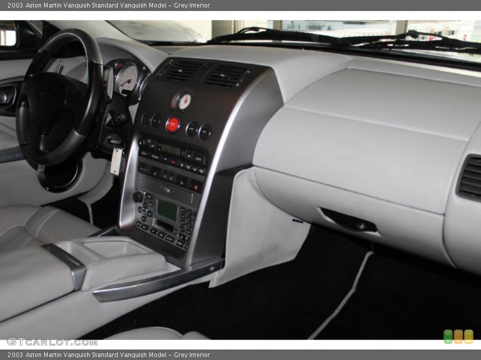Grey Interior Dashboard for the 2003 Aston Martin Vanquish  #85844857