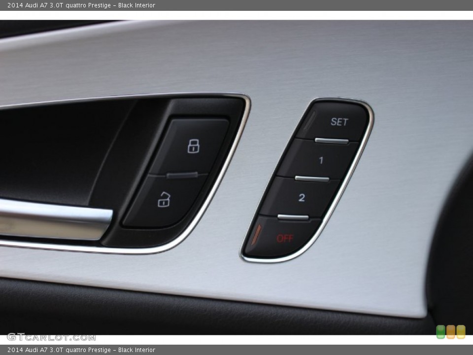 Black Interior Controls for the 2014 Audi A7 3.0T quattro Prestige #85845374