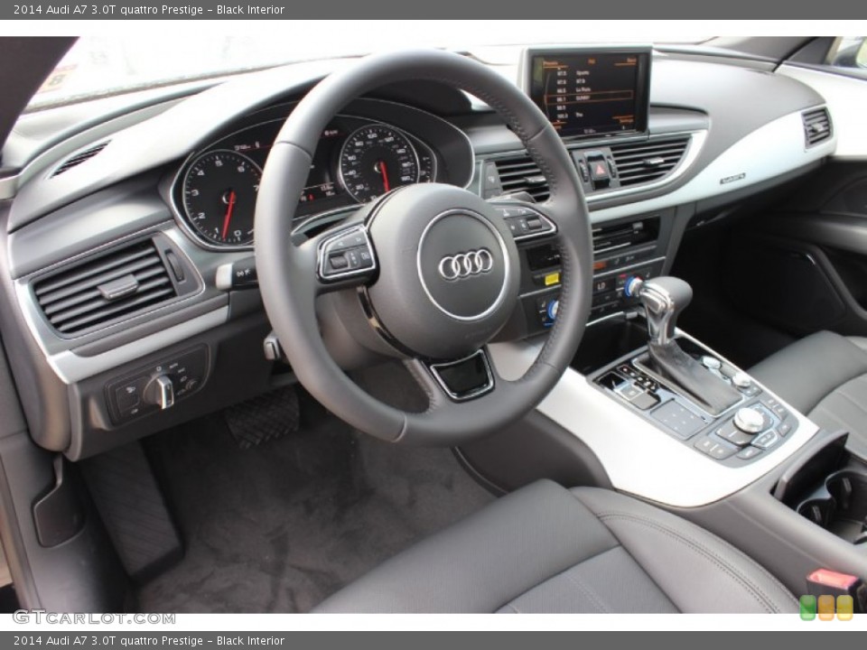 Black Interior Photo for the 2014 Audi A7 3.0T quattro Prestige #85845417