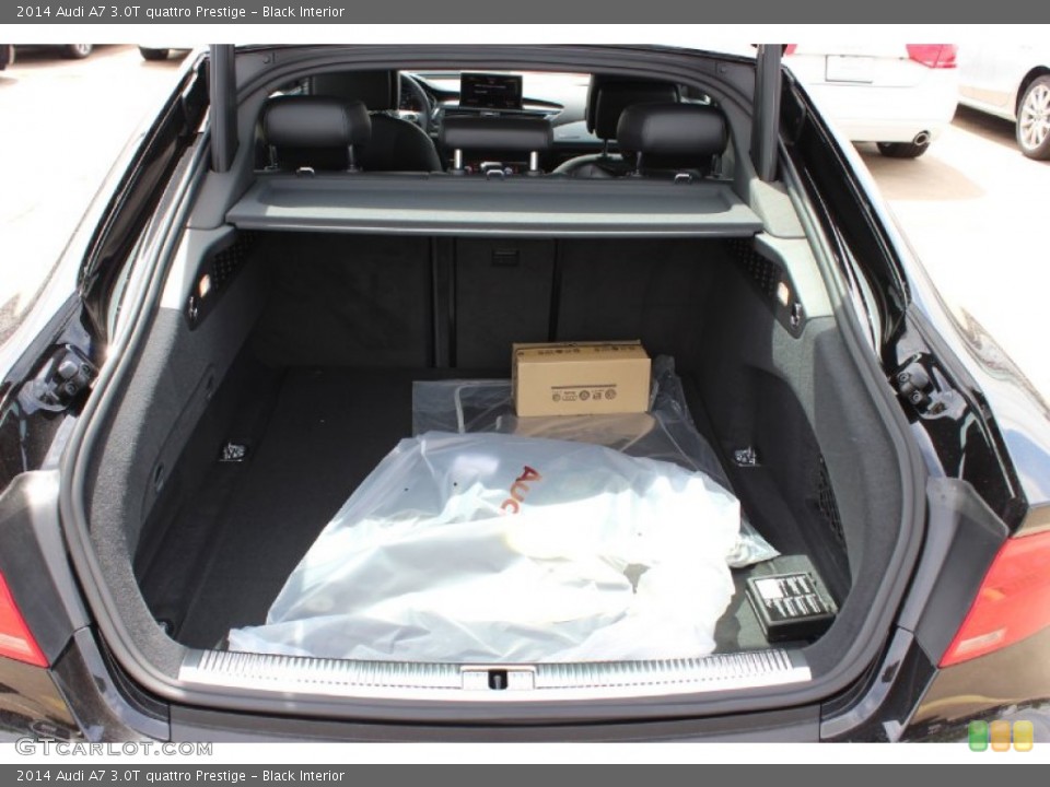 Black Interior Trunk for the 2014 Audi A7 3.0T quattro Prestige #85845898