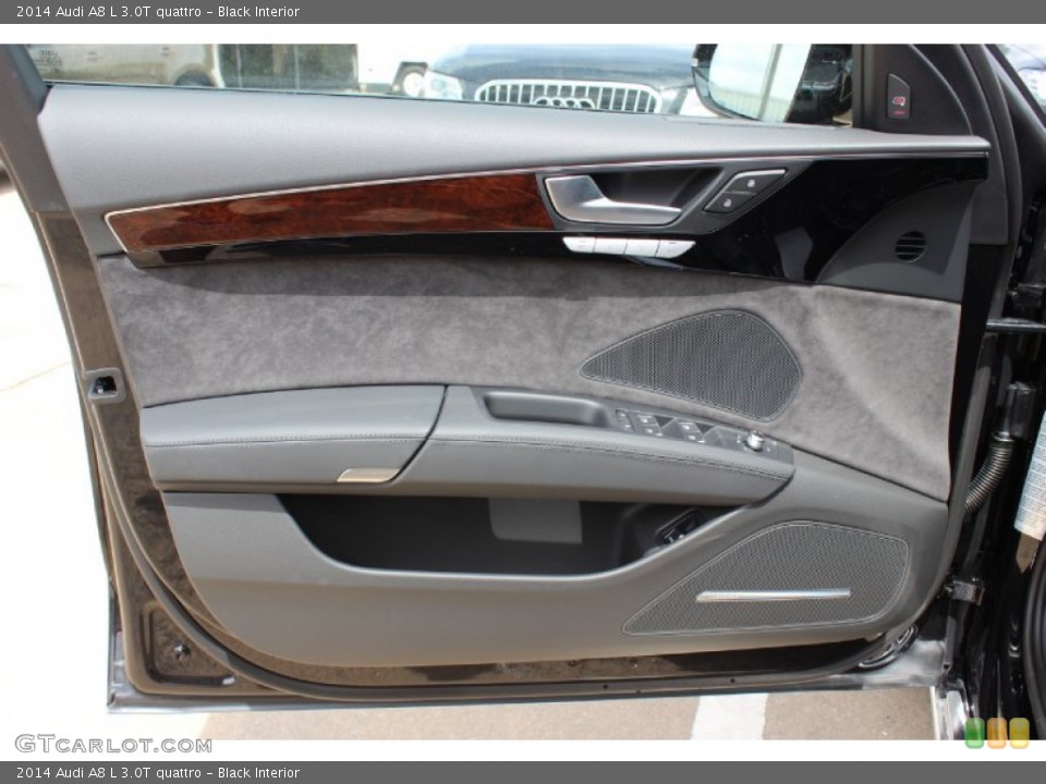 Black Interior Door Panel for the 2014 Audi A8 L 3.0T quattro #85846294