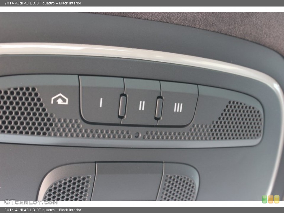 Black Interior Controls for the 2014 Audi A8 L 3.0T quattro #85846444