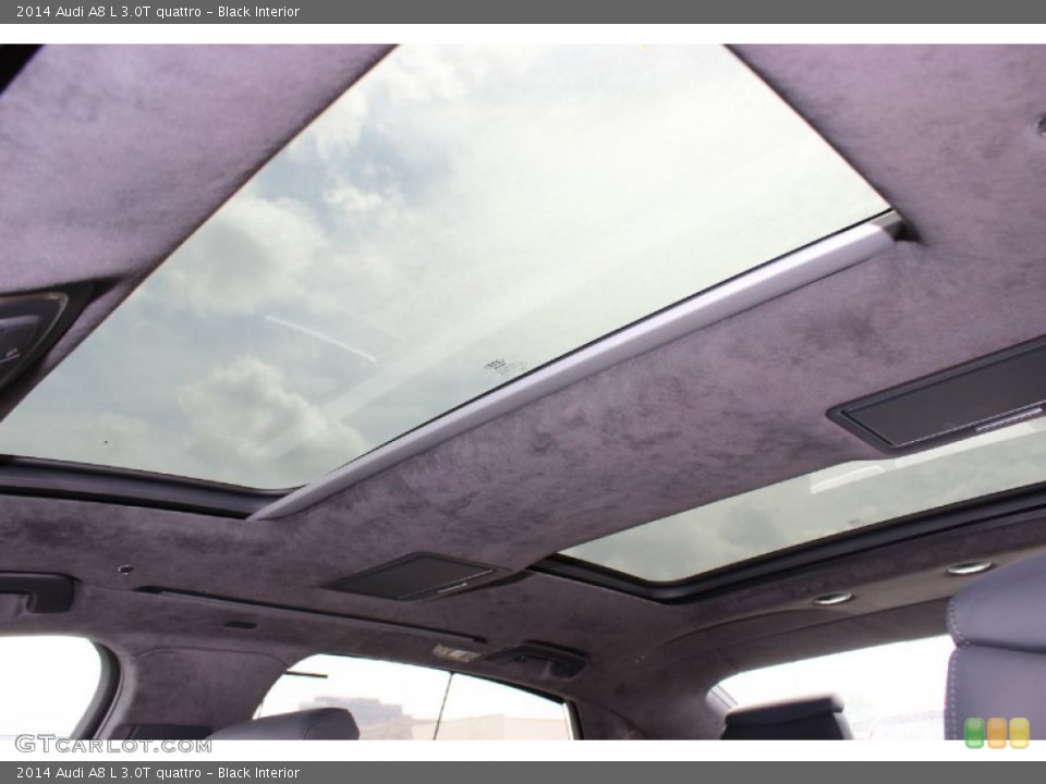 Black Interior Sunroof for the 2014 Audi A8 L 3.0T quattro #85846459