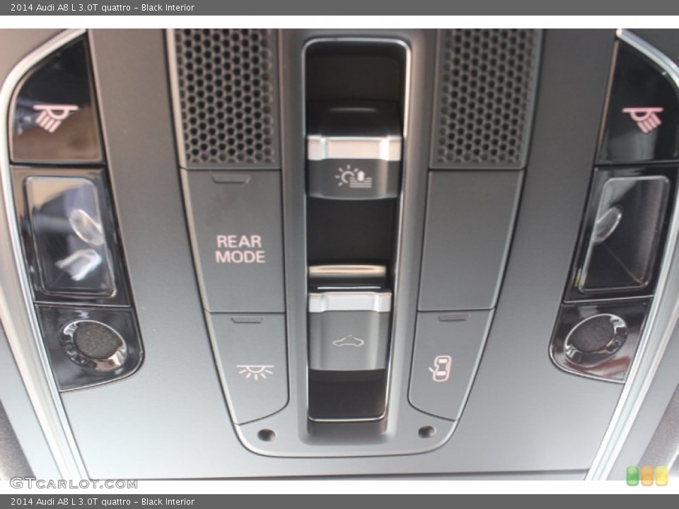 Black Interior Controls for the 2014 Audi A8 L 3.0T quattro #85846471