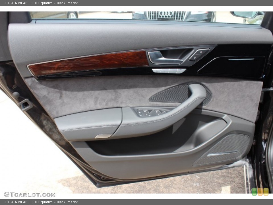 Black Interior Door Panel for the 2014 Audi A8 L 3.0T quattro #85846723
