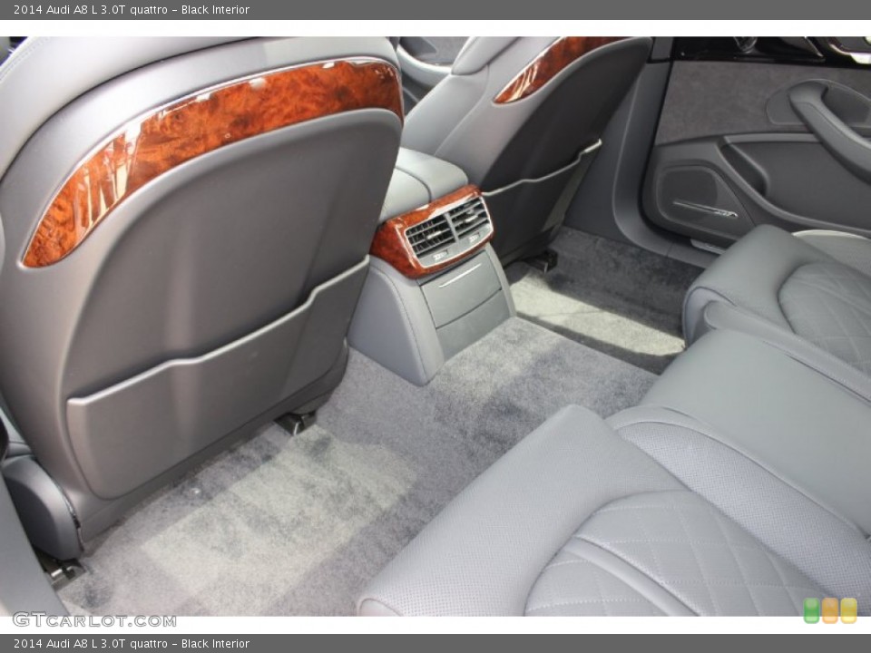 Black Interior Rear Seat for the 2014 Audi A8 L 3.0T quattro #85846744