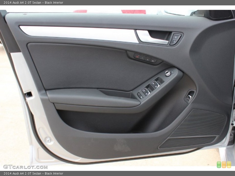 Black Interior Door Panel for the 2014 Audi A4 2.0T Sedan #85849165