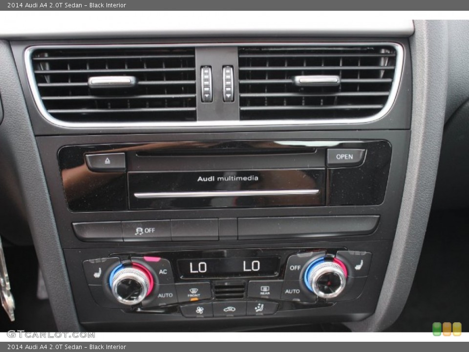Black Interior Controls for the 2014 Audi A4 2.0T Sedan #85849429