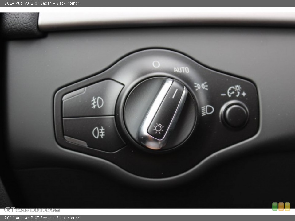 Black Interior Controls for the 2014 Audi A4 2.0T Sedan #85849471