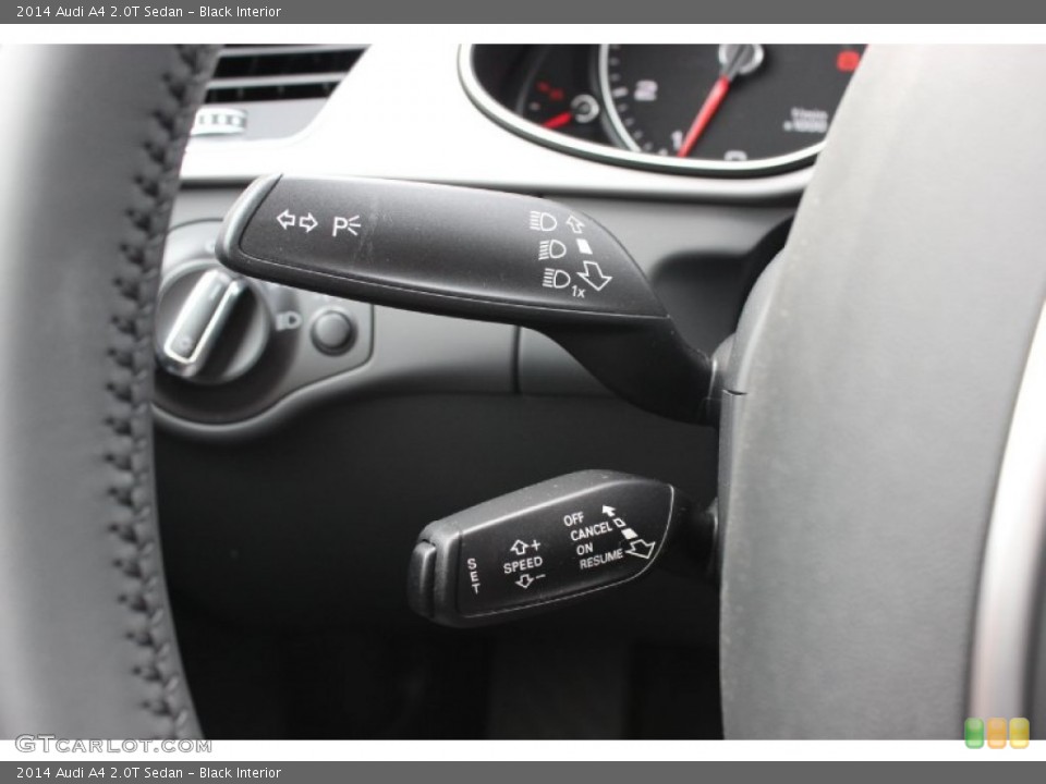 Black Interior Controls for the 2014 Audi A4 2.0T Sedan #85849480