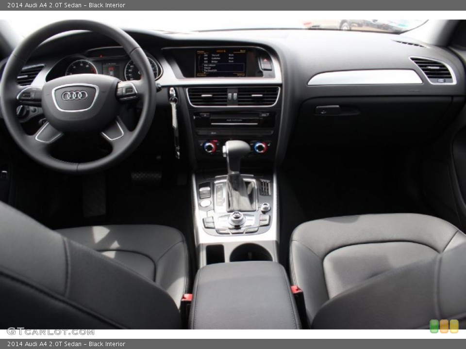 Black Interior Dashboard for the 2014 Audi A4 2.0T Sedan #85849537