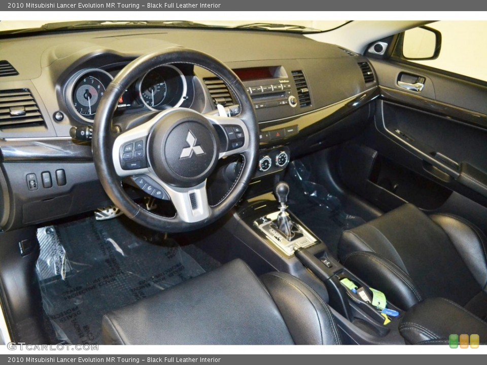 Black Full Leather Interior Photo for the 2010 Mitsubishi Lancer Evolution MR Touring #85850548