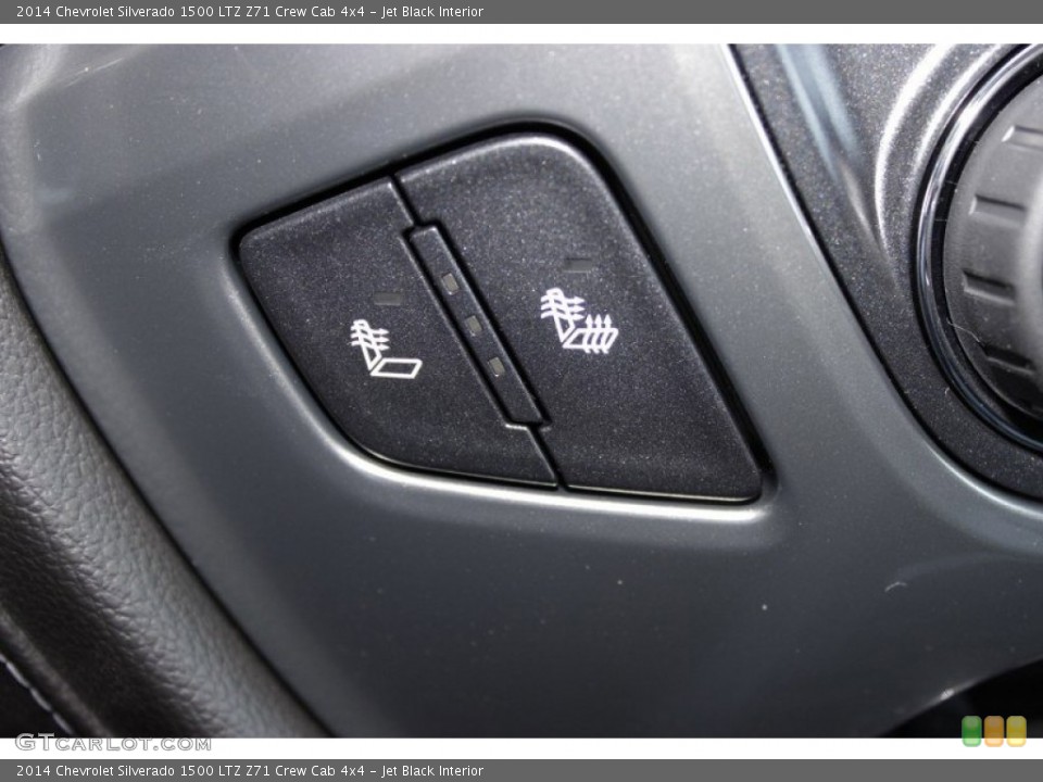 Jet Black Interior Controls for the 2014 Chevrolet Silverado 1500 LTZ Z71 Crew Cab 4x4 #85850755