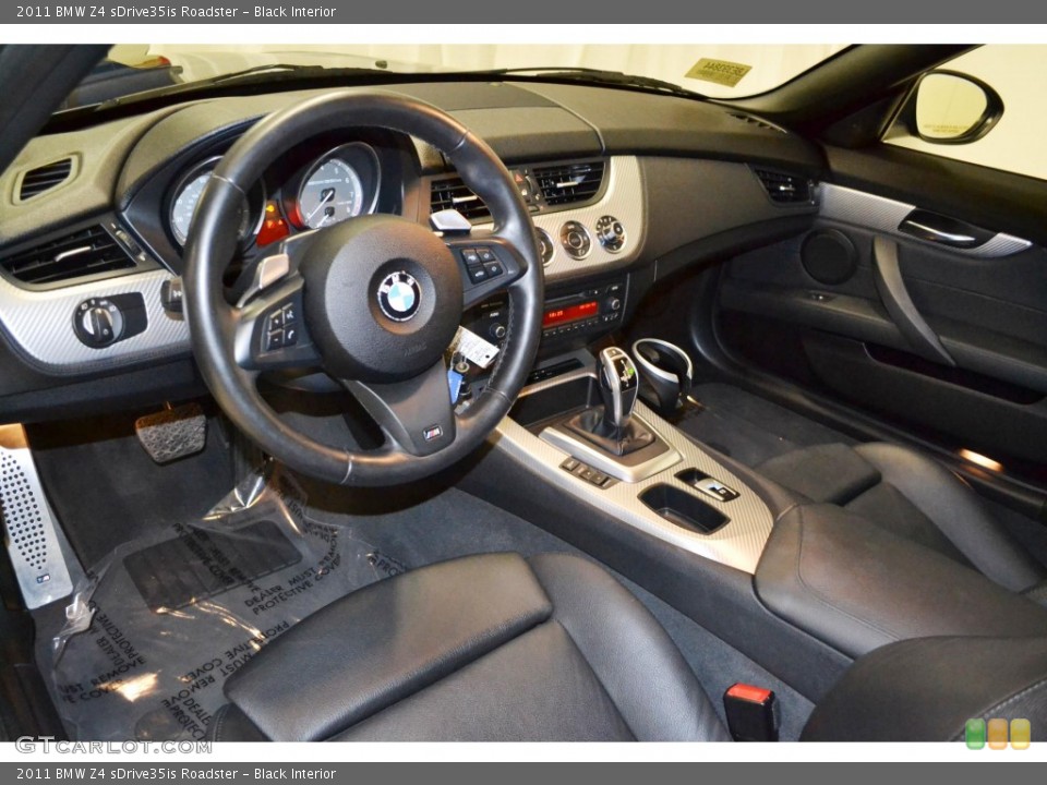 Black Interior Prime Interior for the 2011 BMW Z4 sDrive35is Roadster #85850968