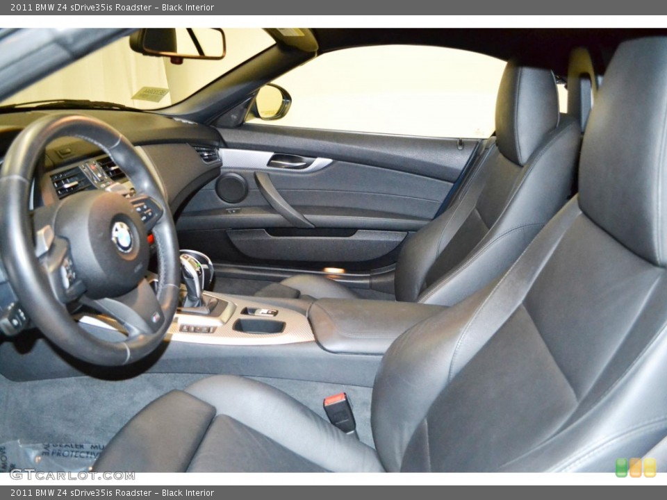 Black Interior Front Seat for the 2011 BMW Z4 sDrive35is Roadster #85850986