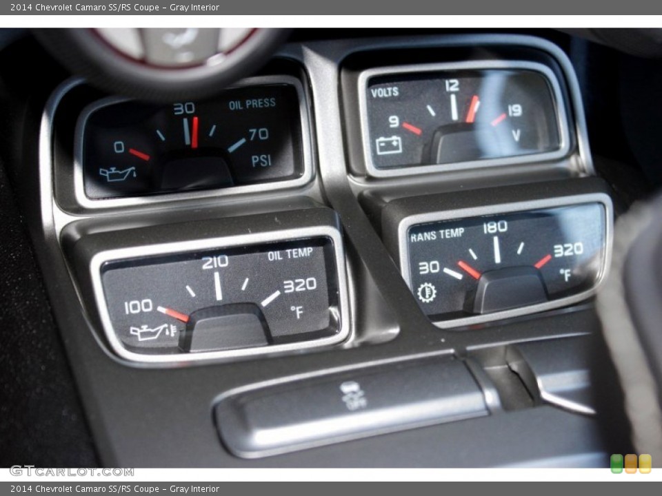 Gray Interior Gauges for the 2014 Chevrolet Camaro SS/RS Coupe #85851052