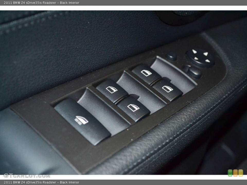 Black Interior Controls for the 2011 BMW Z4 sDrive35is Roadster #85851190