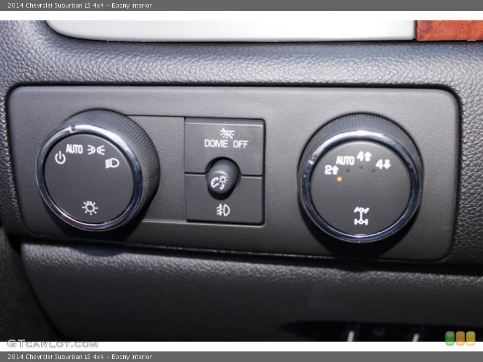 Ebony Interior Controls for the 2014 Chevrolet Suburban LS 4x4 #85851289