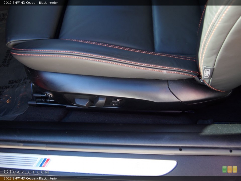 Black Interior Front Seat for the 2012 BMW M3 Coupe #85851779