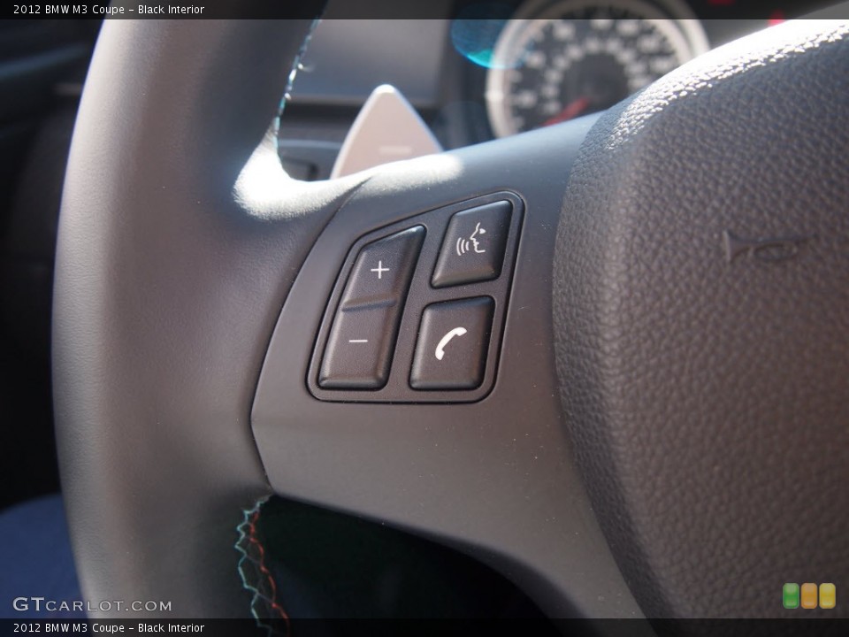 Black Interior Controls for the 2012 BMW M3 Coupe #85851817