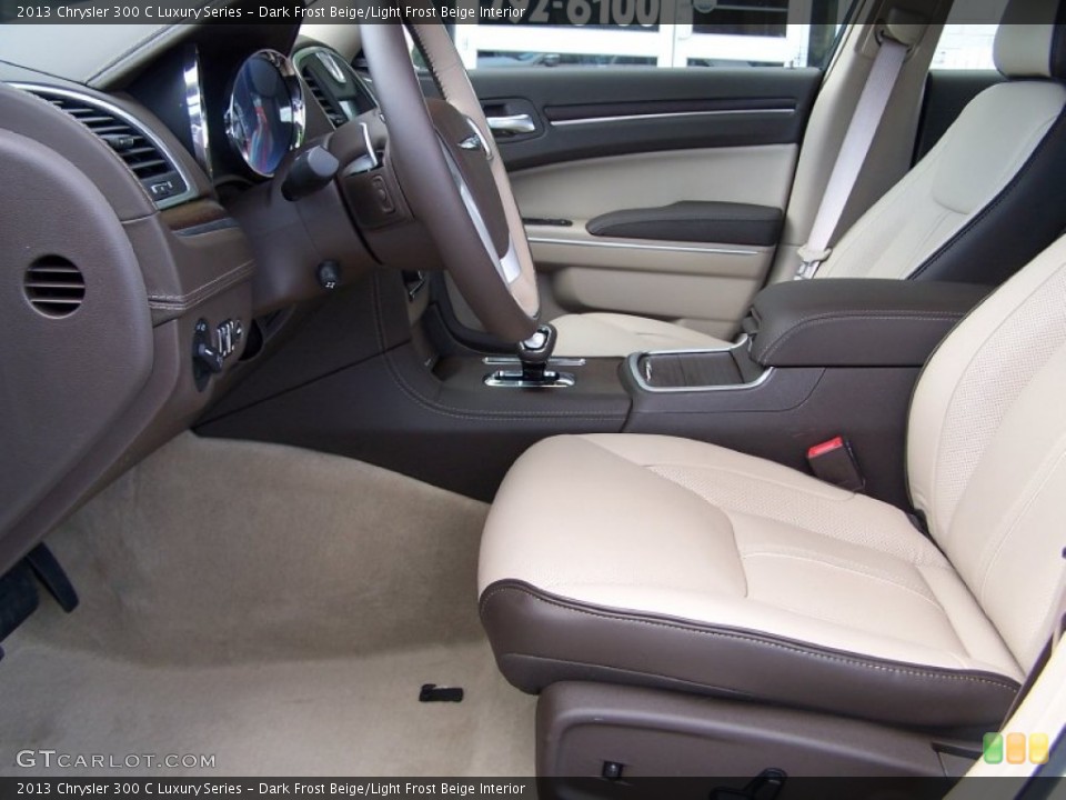 Dark Frost Beige/Light Frost Beige Interior Photo for the 2013 Chrysler 300 C Luxury Series #85853410