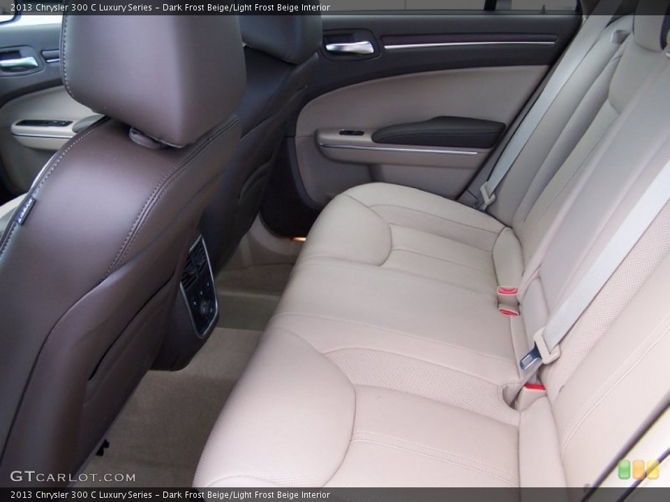 Dark Frost Beige/Light Frost Beige Interior Rear Seat for the 2013 Chrysler 300 C Luxury Series #85853416