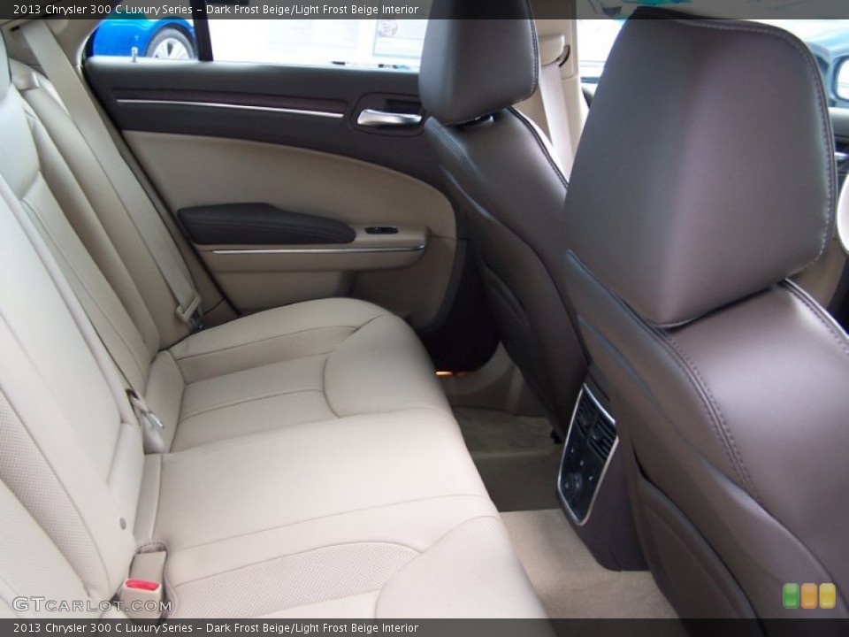 Dark Frost Beige/Light Frost Beige Interior Rear Seat for the 2013 Chrysler 300 C Luxury Series #85853422